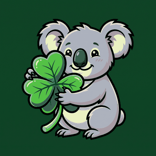 Tiny Clover Koala logo